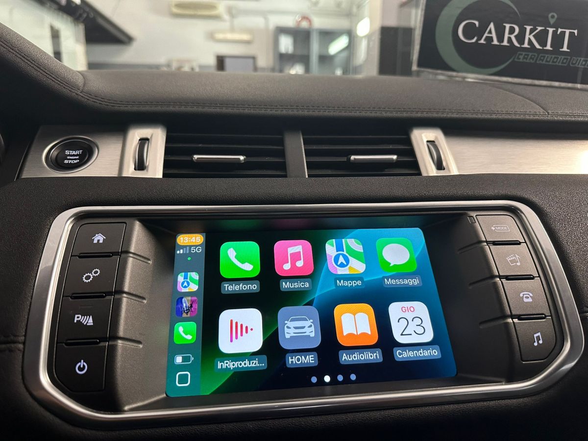 INTERFACCIA APPLE CARPLAY IOS E ANDROID AUTO RANGE ROVER EVOQUE ...