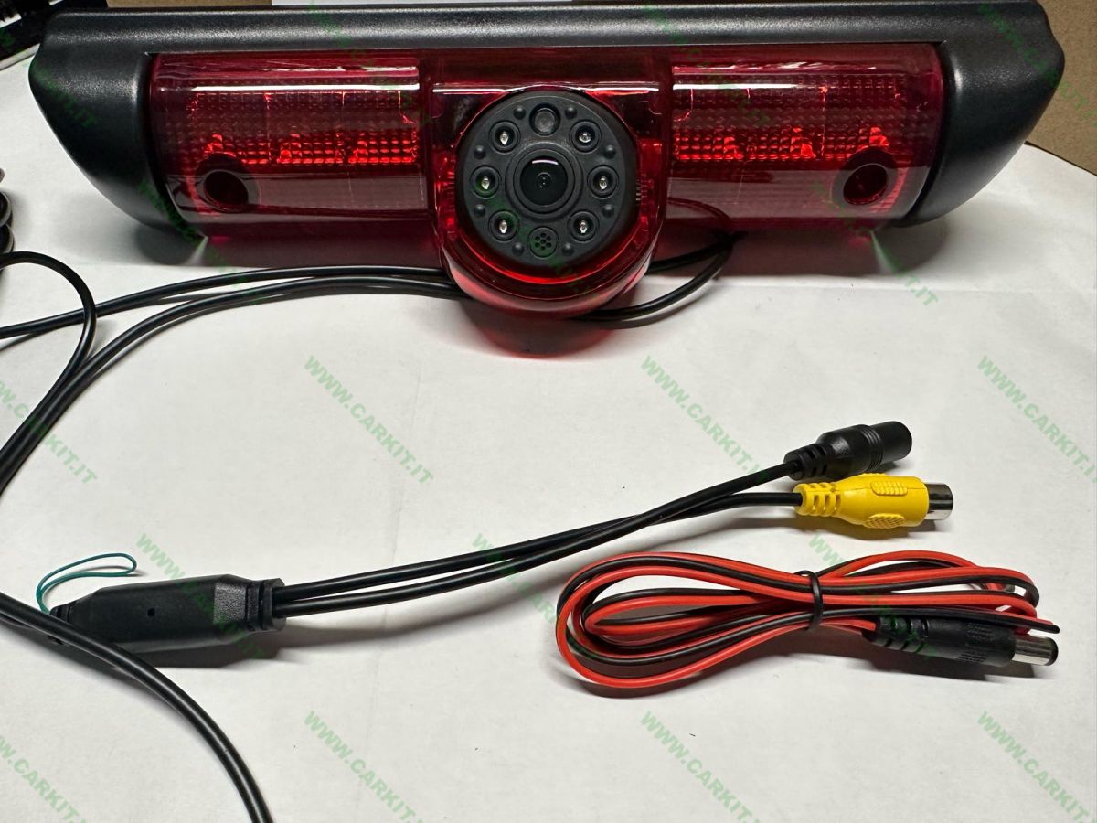 Telecamera posteriore HD per auto, telecamera di retromarcia a LED a